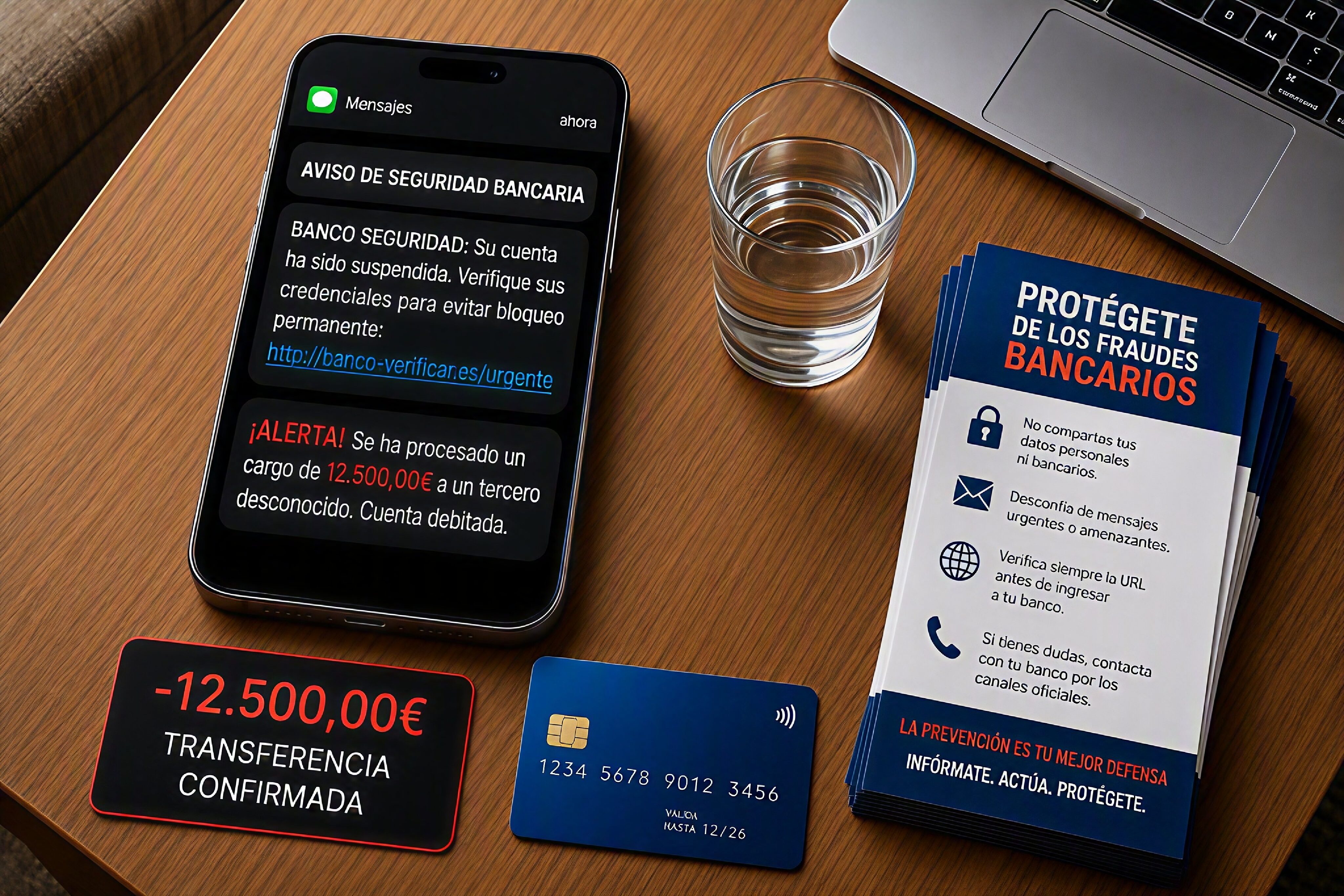 LA ESTAFA BANCARIA DEL SMS